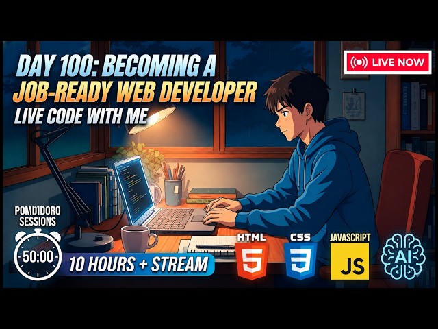 [23-9-26] Day-100: Deadline April 7 | Becoming a Job-Ready Web Developer🇧🇩 100 Hours Live Code