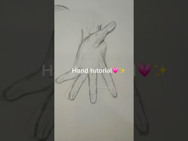 Hand tutorial #art#subscribe#tutorial#hand