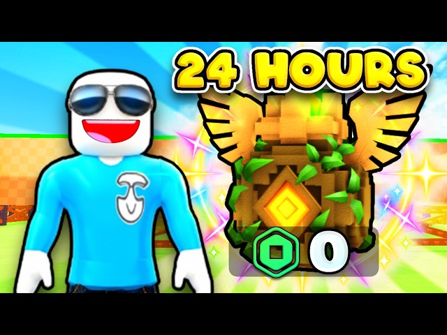 I Spent 24 HOURS FREE TO PLAY In Steal An Egg And Got THIS! (Roblox) 👑