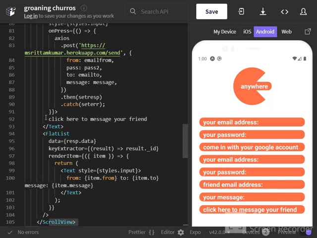 android application making part4