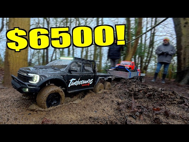 'Extreme Mudding' The Biggest RC Trucks in the World!