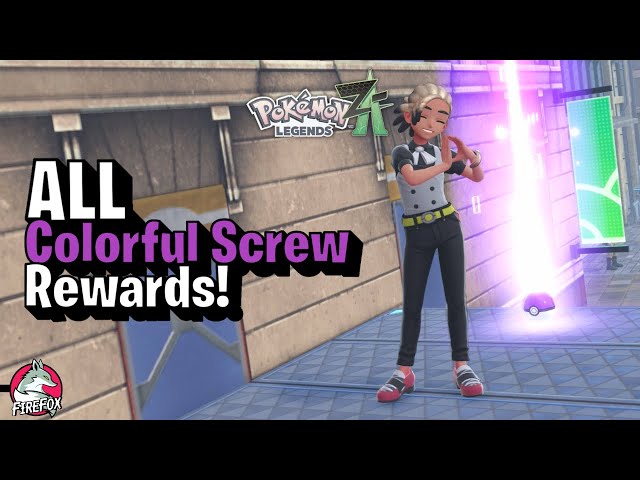 Where to Trade Colorful Screws in Pokémon Legends: Z-A + Best Canari Plush Rewards Guide
