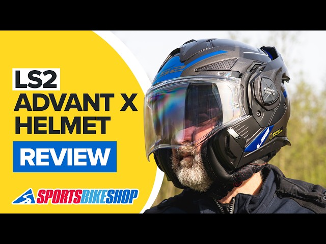 LS2 Advant X flipover helmet review - Sportsbikeshop