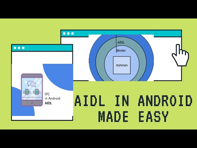 Android Framework- AIDL In Android