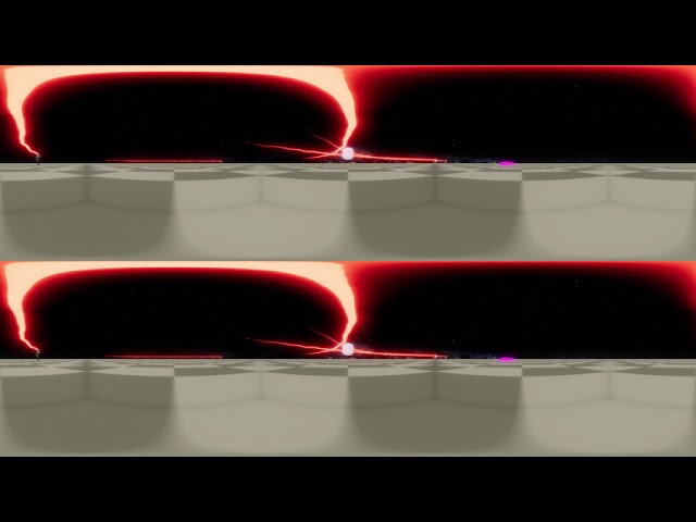 Unity LWRP 360 movie test with trail