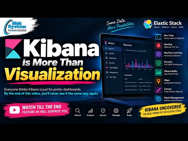 Kibana Is More Than Visualization! 🔥 8 Powerful Features You Need to Know | Elastic Stack