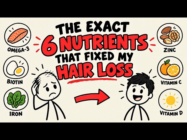 The Exact 6 Nutrients That Fixed My Hair Loss