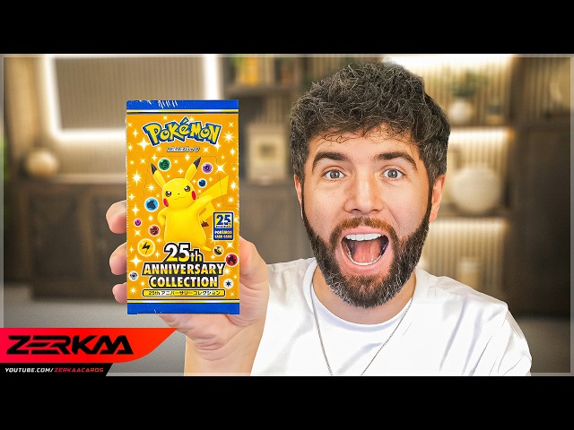 I OPENED POKEMON 25th ANNIVERSARY BOXES!