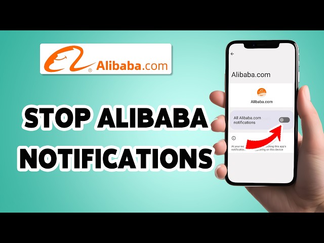 How To Stop Alibaba Notifications 2026 | Turn Off/Disable Notifications | Alibaba.com Mobile App