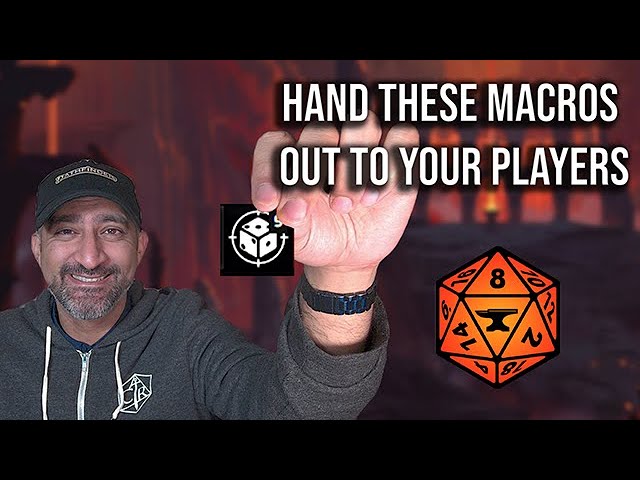 5 MORE PF2e Foundry VTT Macros that You REALLY Need