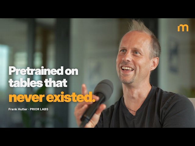 How Deep Learning Finally Cracked Messy Tables - Frank Hutter