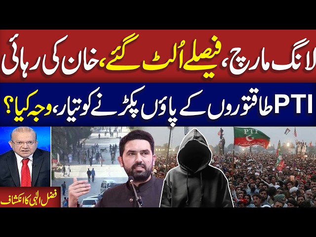 PTI Islamabad Long March | Door Open for Adiala jail | Fazal Elahi Apeeal For Power Coridore