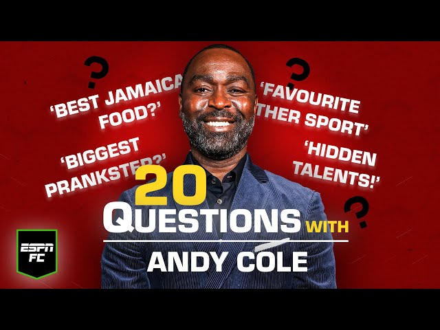 20 questions with Andy Cole ahead of the FA Cup final: Ferguson's Manchester Utd & more! | ESPN FC