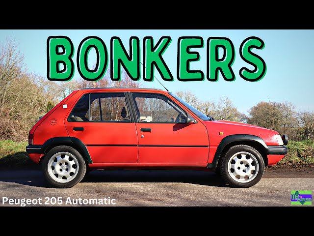 1990 PEUGEOT 205 1.6 Automatic with MOTORBIKE carbs?!