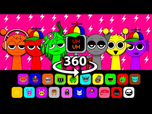 360º VR Incredibox Sprunki - APT (MOD/COVER) #incrediboxsprunki #sprunkiretake