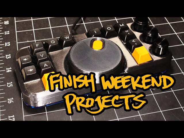 How to Finish Your Weekend Projects in One Weekend