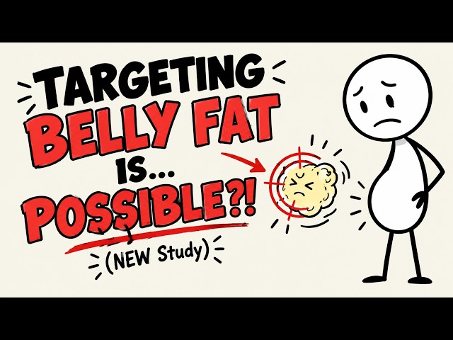 Targeting Belly Fat Is Possible?! NEW Study