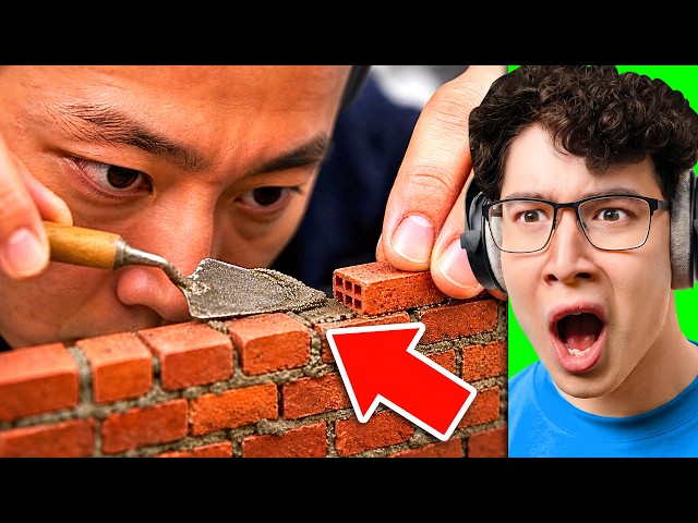 Man Builds TINY Villa Using Mini Bricks! (DIY)