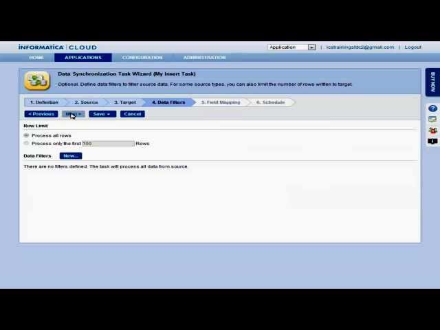 Informatica Cloud Data Synchronization