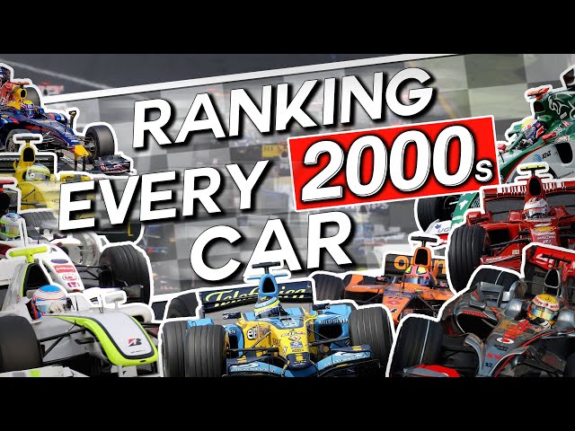 Ranking EVERY F1 Car of the 2000s!