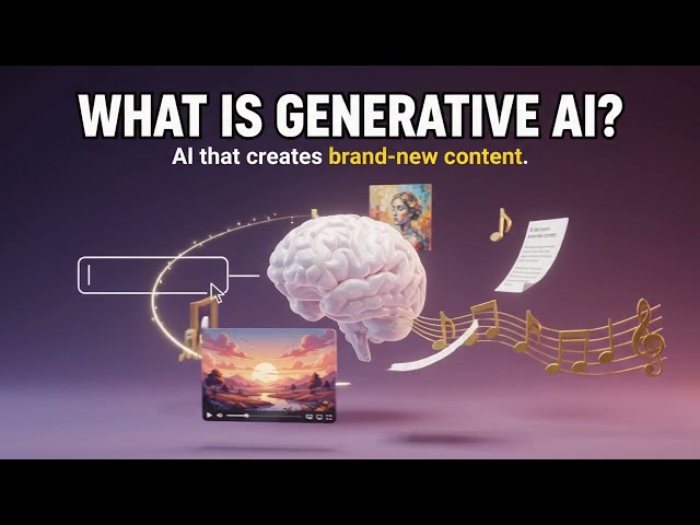 What Is Generative AI? Explained in 8 Seconds – AI Explained Simply