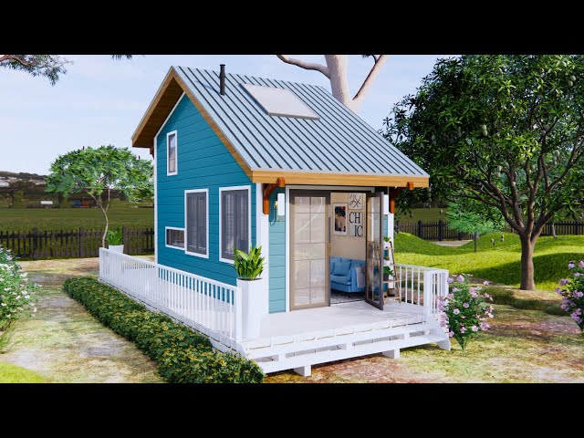 3x6m (190sqft) Beautiful Small House - Gorgeous Design Tiny house
