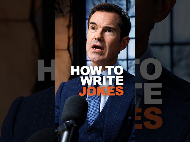 Jimmy Carr's fascinating exploration of why we laugh and how comedy really works. #jimmycarr #comedy