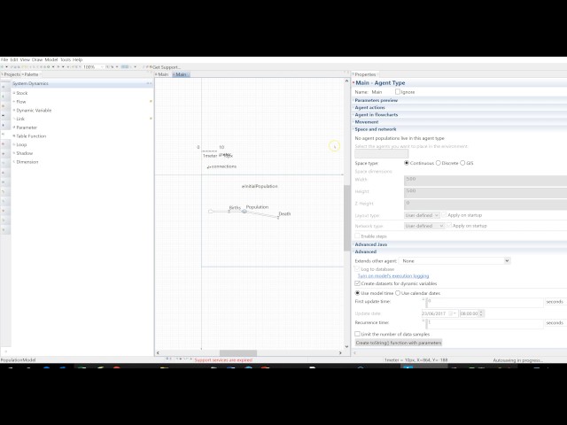 Systems Dynamics Modelling Using Anylogic