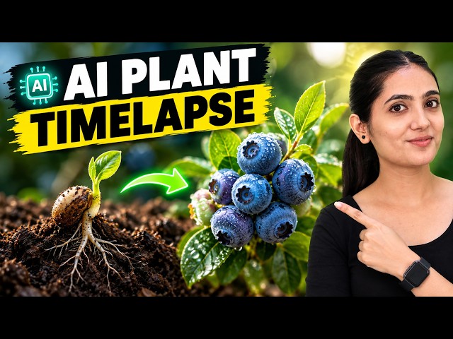 How to Create Realistic AI Plant Timelapses for FREE (Step-by-Step)