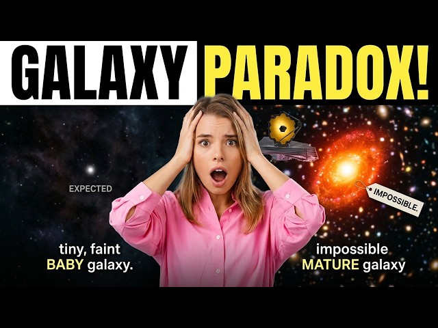 JWST Discovered Something Cosmologists Can't Explain