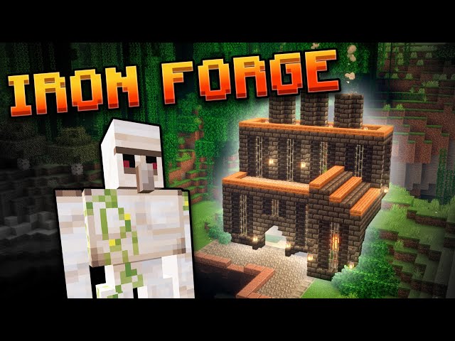 Building an IRON FORGE in my FOREVER WORLD | Episode 2