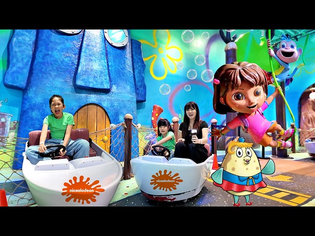 Playing with Toy Cars, Slides, Swings, and Eating Ice Cream at the Dora Playground