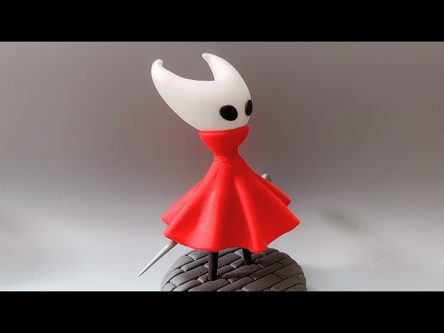 Clay Crafting: Hornet from Hollow Knight🐝