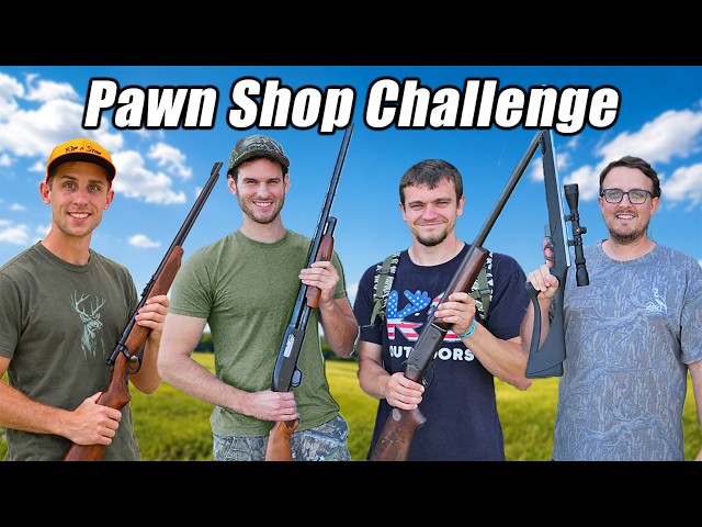 $250 Pawn Shop Hunting Challenge! (Ft. Kendall Gray, Fishin with Tate and Blocketh Outdoors)