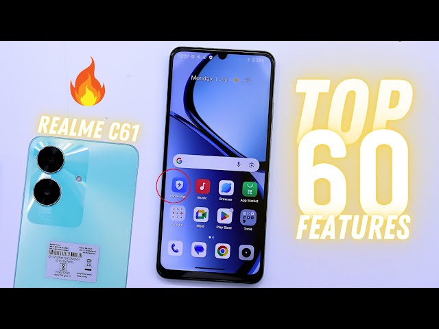 Realme C61 Tips And Tricks - Top 60++ Hidden Features | Hindi-हिंदी