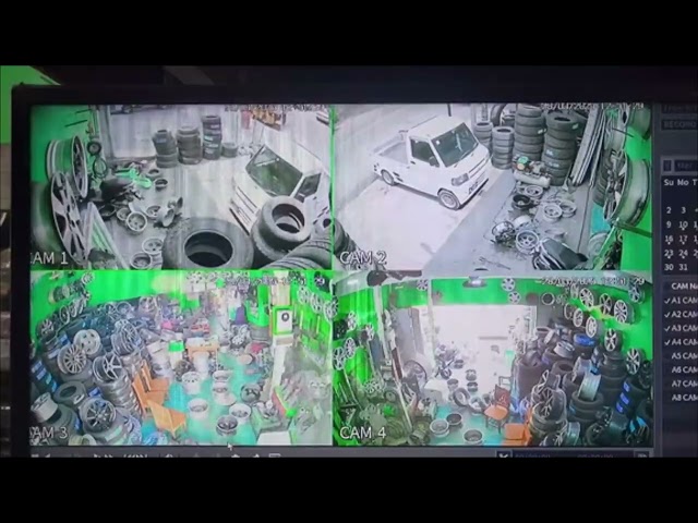 M7.9 Earthquake shaking a tire store in Mandalay, Myanmar (New Angles)