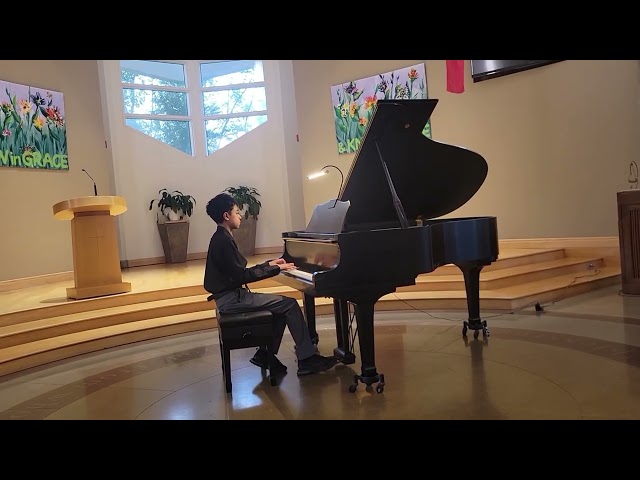 So I Played Chopin's INSANE Torrent Etude at My Spring Piano Recital Op. 10 No. 4