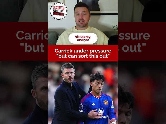 Carrick "CAN sort this out!" Under pressure United boss backed
