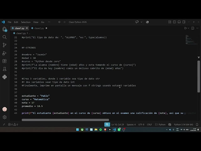 Clase Python en vivo #2