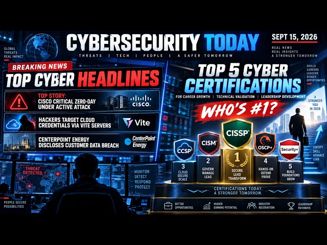 Cybersecurity Today     2026  09  15