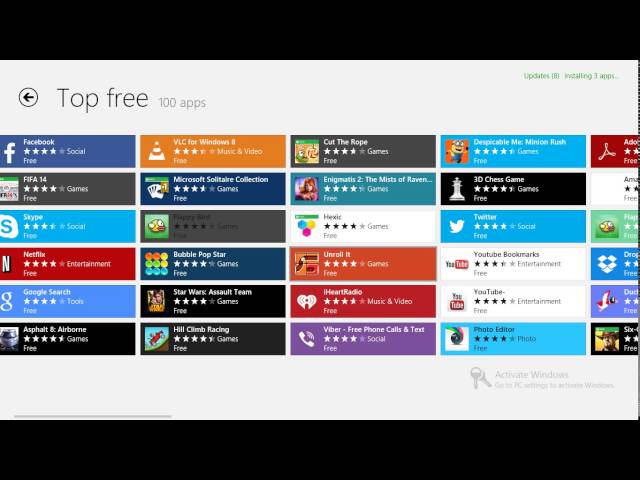 How to Solve Error Code while Installing Apps from Store of Windows 8