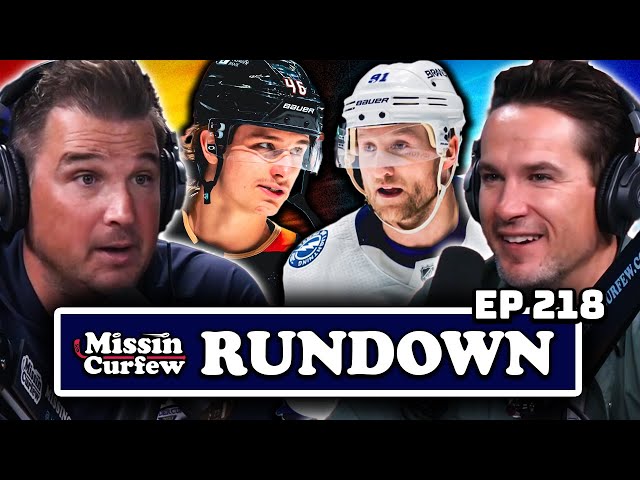 EP 218. ZEGRAS, STAMKOS & RYDER CUP RUNDOWN | MISSIN CURFEW