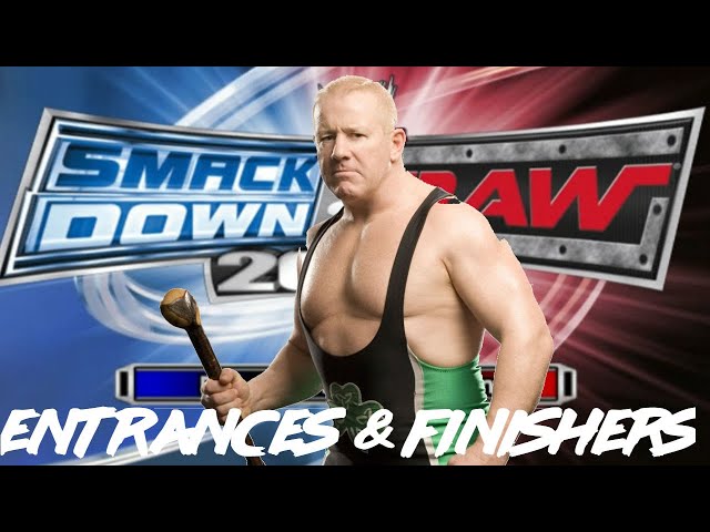 WWE Smackdown vs Raw 2007 Entrances & Finishers Finlay