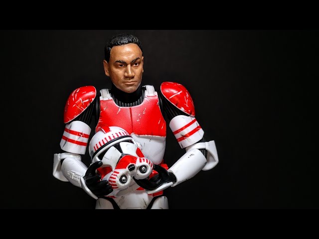 Building a Clone Shock Trooper (with custom head)