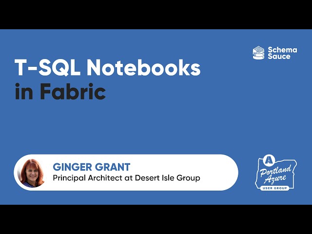 T-SQL Notebooks in Microsoft Fabric
