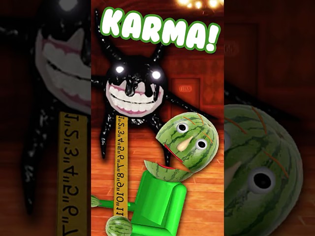 I just got karmared #funny #roblox #jinglejam #doors