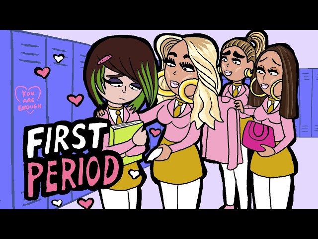 The Popular Girls Help Her With Her First Period