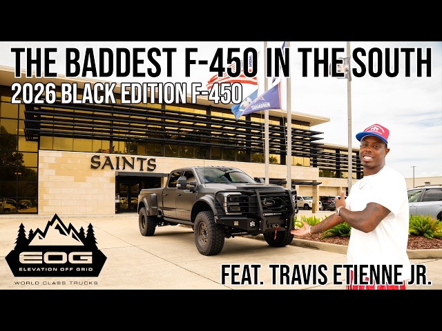 We Built Saints' Travis Etienne Jr. the BADDEST F-450 In The South