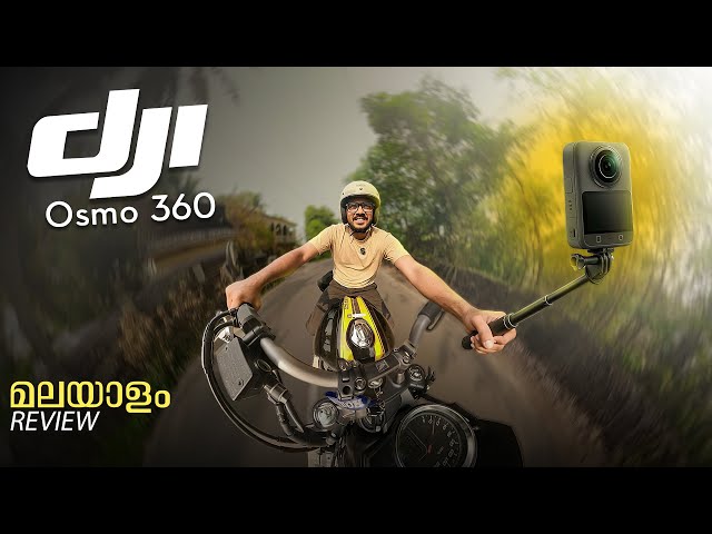 DJI OSMO 360 CAMERA DETAILED MALAYALAM REVIEW | BEST MOTO VLOGING CAMERA | ASIF OMAR | DJI OSMO 