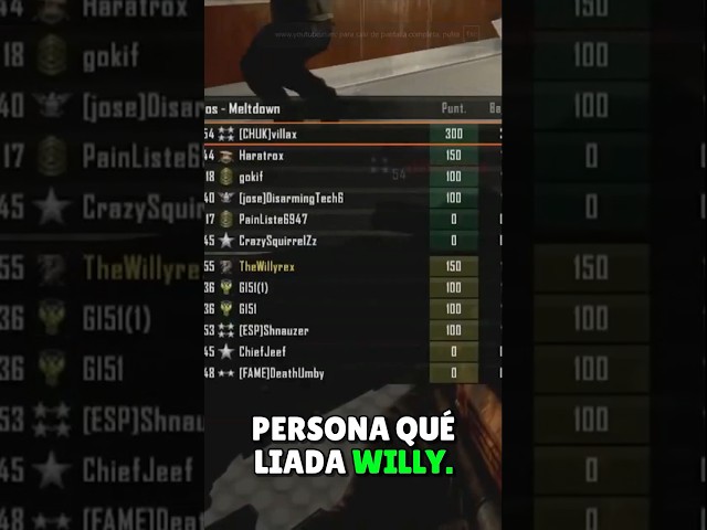 El TROLEO más MÍTICO de WILLYREX en BLACK OPS 2 😂